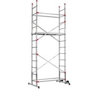 Echafaudage roulant pour escalier avec montage rapide 5m en aluminium Fast & Lock 5