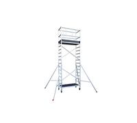 Echafaudage roulant professionnel 6m en aluminium Hailo Expert Pro
