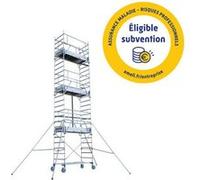Echafaudage roulant TOTEM 2 LINE 180 PL.5,85m - TUBESCA-COMABI - 22403660 Noir G