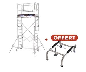 Échafaudage roulant X Tower - 2,80 m - TUBESCA-COMABI - 22405530 + Kit de chargement pour X-Tower "EMBARQ OFFERT