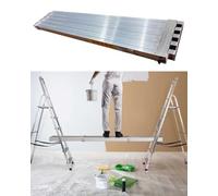 Échafaudage télescopique en Aluminium pour Peinture et Entretien de la Maison, échelle coulissante antidérapante (135-240 cm / 4-7,9 pi) - Durable et sûr