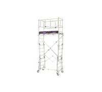 Echafaudage télescopique X-TOWER Hauteur de travail 4,8m --COMABI - 22405530