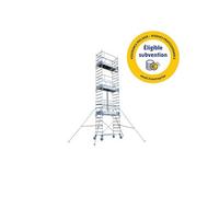 Echafaudage roulant TOTEM 2 LINE 180 PL.5,85m - TUBESCA-COMABI - 22403660 Noir G