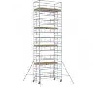 Échafaudage tour roulante acier GALAXY 45 - Hauteur de travail : 10,90 m - DUARIB - 8545080