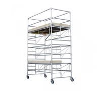 Échafaudage tour roulante acier GALAXY 45 - Hauteur de travail : 5,40 m - DUARIB - 8545030