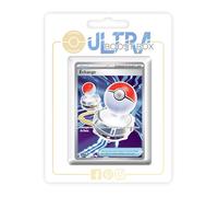 Échange 123/094 Dresseur Full Art Secrète - Ultraboost X Méga-Évolution 2 Flammes Fantasmagoriques - Coffret de 10 Cartes Pokémon Françaises