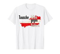 Échange de Vienne Contre Le Tyrol du Sud. T-Shirt Graphique avec Valeur