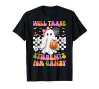 Échangera des étudiants Contre des professeurs de Bonbons fantômes, Joyeux Halloween T-Shirt