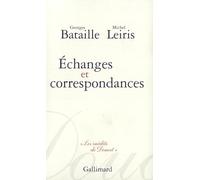 Échanges et correspondances