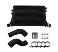 Échangeur air-air Kit de refroidisseur intermédiaire Turbo pour A3 S3 TT TTS 06-2010, MK5 MK6 GTI 08-13, Passat B6 B7 1.8T 2.0T Refroidisseur de turbo