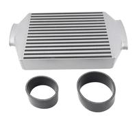 Échangeur air-air Support supérieur pour refroidisseur intermédiaire, compatible avec Cooper S Supercharger 1,6 l R53 R52 2002 - 2006 Tube intercooler(Silver)
