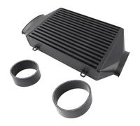 Échangeur air-air Support supérieur pour refroidisseur intermédiaire, compatible avec Cooper S Supercharger 1,6 l R53 R52 2002 - 2006 Tube intercooler(Black)