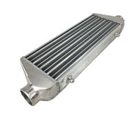 Échangeur charge Intercooler diesel Barre Et Plaque De Refroidisseur Intermédiaire Turbo Universel, 450x140x65mm, Diamètre Extérieur = 51mm, Refroidisseur Intermédiaire À Montage Avant