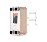 Echangeur de Chaleur à 50 Plaques Brasées en Acier Inoxydable 12,7×30,5cm 316L
