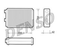 DENSO DRR09070 Radiateur de chauffage