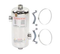 Échangeur de chaleur de piscine 60/40 kW, chauffe-eau liquide en acier inoxydable for spa, chauffage solaire de piscine, thermostat de piscine, chauffe-eau à circulation Chauffage efficace(40KW)