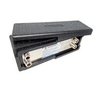 Échangeur de chaleur en acier inoxydable Nordic Tec Ba-23-30 30 plaques 125 kW 3/4" avec isolation