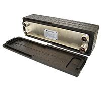 Échangeur de chaleur en acier inoxydable Nordic Tec Ba-60-40 40 plaques 440 kW 5/4" Échangeur de chaleur 1 1/4" (échangeur de chaleur avec isolation)