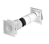 Échangeur de chaleur HRV100P avec télécommande Blanc