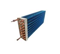 Échangeur de chaleur mural pour chaudière Réfrigérateur-congélateur vitrine réfrigéré commercial, condenseur, radiateur, tuyau en cuivre pur(D)