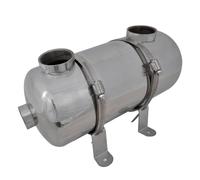 Chauffage piscines spa et jaccuzzis vidaXL Echangeur de chaleur pour piscine 355 x 134 mm 40 kW