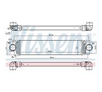 Échangeur De Chaleur Turbine LLC NISSENS Pour Ford Mondeo V Break