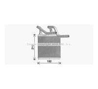 Échangeur Thermique Chauffage Intérieur Convient pour Nissan Qashqai + 2 I Trail
