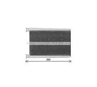 Échangeur Thermique Chauffage Intérieur en Aluminium