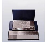 Échantillon de comparaison de rugosité pour test de rugosité de surface, matériau en alliage d'étain 8 x 10 x 3 cm, finition de lime Ra0,8-6,3 um avec sablage optionnel