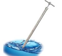 Échantillon de liquide portable - Outil d'extraction portatif en acier inoxydable pour analyse du carburant et de l'eau, facile à nettoyer