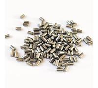 Échantillon de particules cristallines de hafnium métallique (0,1 gramme) - Hf pur à 99,95% for expériences de laboratoire et collection d'échantillons d'éléments.