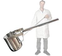 Échantillon d'eau avec seau oscillant, poteau réglable pour une collecte sans effort sur le terrain et en laboratoire