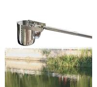 Échantillon d'eau extensible en acier inoxydable de 1,5 à 6,1 m pour tests en laboratoire et en usine, gobelet gradué de 500 ml, idéal pour la collecte et l'analyse de liquides