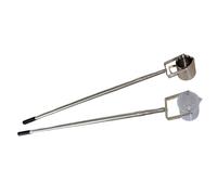 Échantillon d'eau télescopique avec tige en acier inoxydable et louche en plastique pour une collecte et une analyse efficaces de l'eau