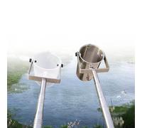 Échantillon d'eau télescopique - Poteau portable en acier inoxydable avec bécher pendule pour la collecte des eaux usées et de l'eau