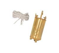 Échantillon d'huile précis pour la collecte de sédiments de fond et d'eau dans les réservoirs - Construction en cuivre et technologie de prévention des fuites - Échantillon industriel