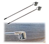 échantillonnage d'eau, Échantillonneur d'eau rétractable en acier inoxydable 304, tasse graduée de 500 ml(2Pack,2m/6.6ft)