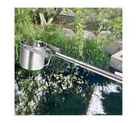 échantillonnage d'eau, Poteau télescopique d'échantillonnage d'eau en acier inoxydable, paquet 1-5(3PC,1.2-5 m (3.9-16.4 ft))