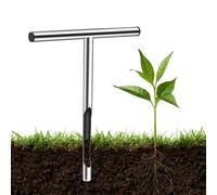 Échantillonnage en acier inoxydable Sonde de test de sol Échantillonnage de ornementales échantillonneur de sonde de sol de jardin Test de sol de ferme Essai de sol de pelouse Outil