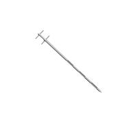 Échantillonneur à sonde pour grains de sol, Échantillonneur de grains en acier inoxydable argenté, plusieurs tailles(D32mm*1m)