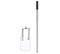 Échantillonneur d Eau Télescopique en Acier Inoxydable Gobelet Gradué en PP Collecteur de Liquide Long Manche pour Rivières Puits Canaux 250cm 300cm 400cm 1000ml 250cm