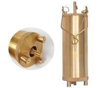 Échantillonneur de Fond de réservoir de Carburant en Laiton de 500 ML - Kit d'analyse d'huile Industrielle avec Flacon de Collecte de Liquide et Corde de 5 m, idéal pour Les Tests d'installa
