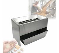 Échantillonneur De Grains À 12 Grilles Avec Récepteur, En Acier Inoxydable, Avec Une Largeur De Fente De 25,4 Mm Et Un Poids Maximal De 300 À 2000 G. Séparation Uniforme Et Précise Pour Le Riz