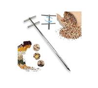 Échantillonneur de grains et de poudre en acier inoxydable de haute précision | Outil d'échantillonnage durable pour une recherche et une analyse scientifiques précises