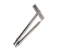 Échantillonneur de sonde à céréales en acier inoxydable, collecteur pliable d'échantillons de poussière et de ciment de 32 mm pour riz, maïs, blé, outil durable de 350 cm d'essai agricole