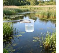 Échantillonneur D'eau À Tiges Télescopiques, Système de Trempe D'échantillonnage 500 / 1000ML Tige en Acier Inoxydable Louche en Plastique Pendule(Plastic1000ML,2.8-6.6ft)