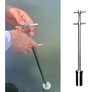 Échantillonneur d'eau en Acier Inoxydable pour la Surveillance environnementale, Outil de prélèvement d'échantillons de liquides visqueux