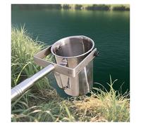 Échantillonneur d'eau Pelle Télescopique Portable Pour Échantillonneur D'eau, Louche Extensible En Acier Inoxydable Pour Un Transport Et Un Stockage Faciles, Agriculteurs(2-4.9ft/0.6-1.5m)