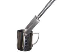 Échantillonneur D'eau Rétractable, Jauge D'eau en Acier Inoxydable, Comprend des Gobelets Gradués en Acier Inoxydable, 2, 5, 6, 8, 10, 13, 16, 20, 23 Pieds(500ml,1.2-5m/4-16.4ft)