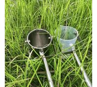 Échantillonneur d'eau télescopique avec perche et gobelet, kit d'échantillonnage d'eau pour piscine de lac de rivière, conteneurs d'échantillons verticaux avec échelle